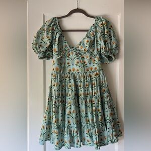 Agua by Agua Bendita ESMERALDA MINI DRESS. Size S. Worn once. Retails for $625.